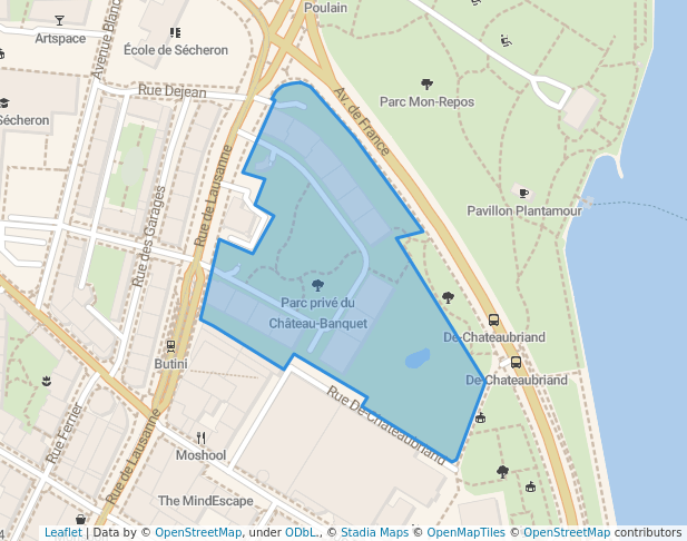 Parc privé du Château-Banquet