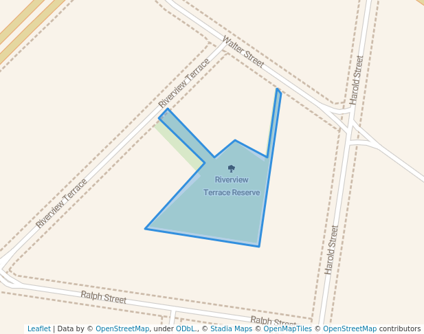 Riverview Terrace Reserve in Bulleen | Map and Routes