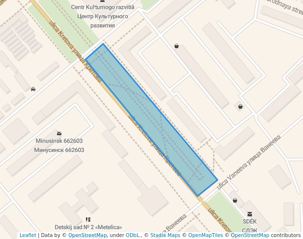 Аллея Кретова