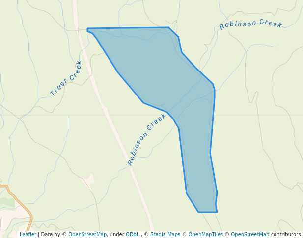 walking in Rock Ovens Park map in Naramata