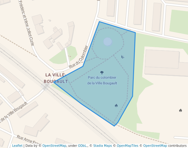 Parc du colombier de la Ville Bougault