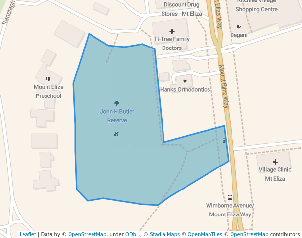 John H Butler Reserve