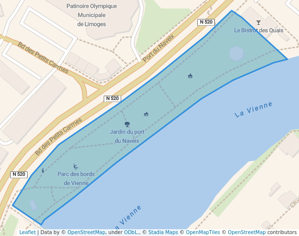 Jardin du port du Naveix