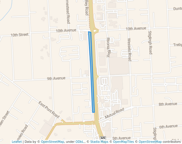 walking in Rivonia Park map in Sandton