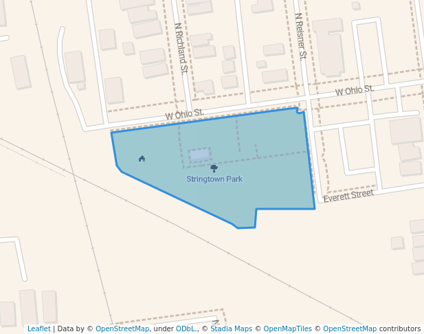 Stringtown Park in Indianapolis | Map and Routes