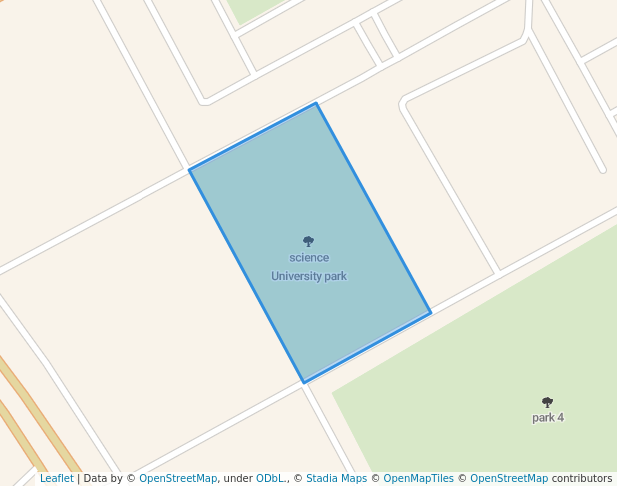 science University park