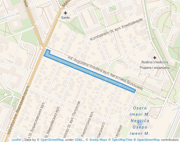 Avgustyn Voloshyn Garden Square