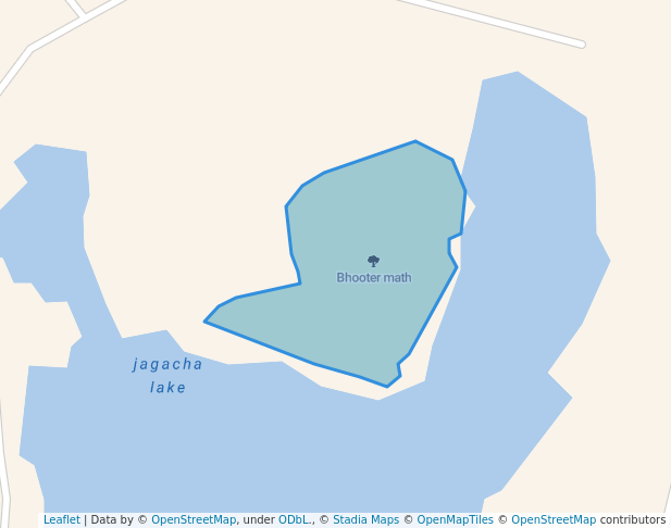 walking in Bhooter math map in Howrah