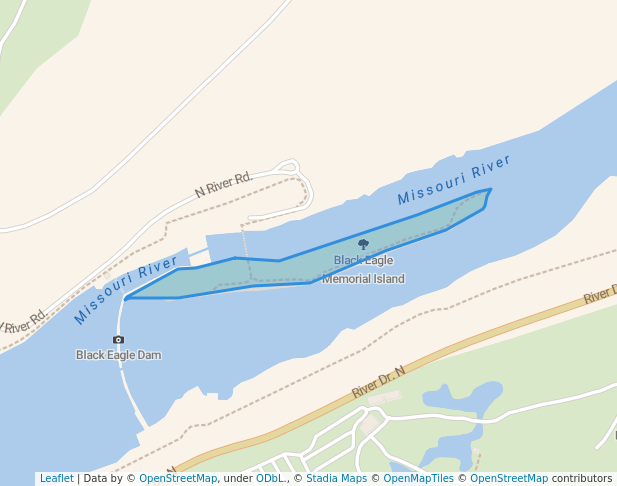 Black Eagle Memorial Island