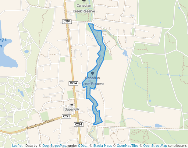 Canadian Creek Reserve