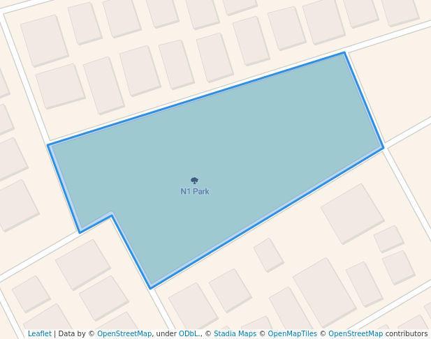 walking in N1 Park map in Bhubaneswar