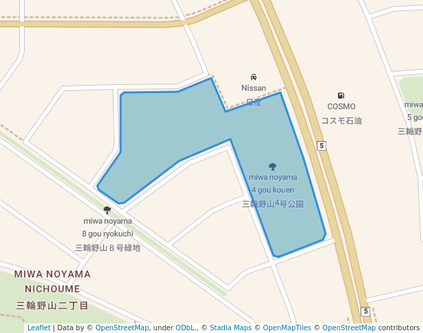 三輪野山4号公園