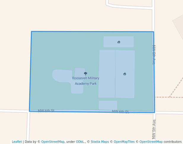 walking in RMA Park map in Aledo