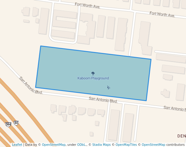 walking in Kaboom Playground map in Norfolk