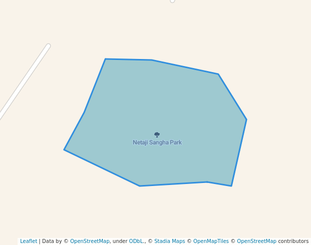 walking in Netaji Sangha Park map in Asansol