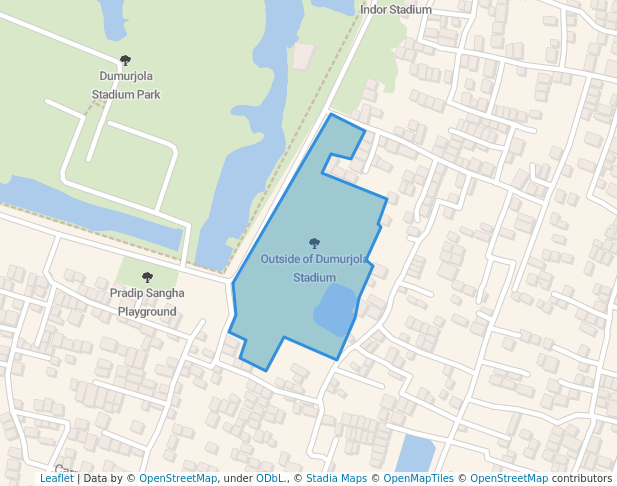 Outside of Dumurjola Stadium