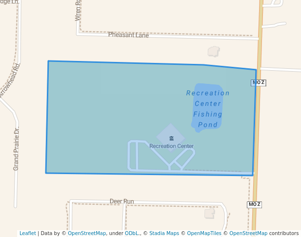 walking in Willard Sports Complex map in Willard