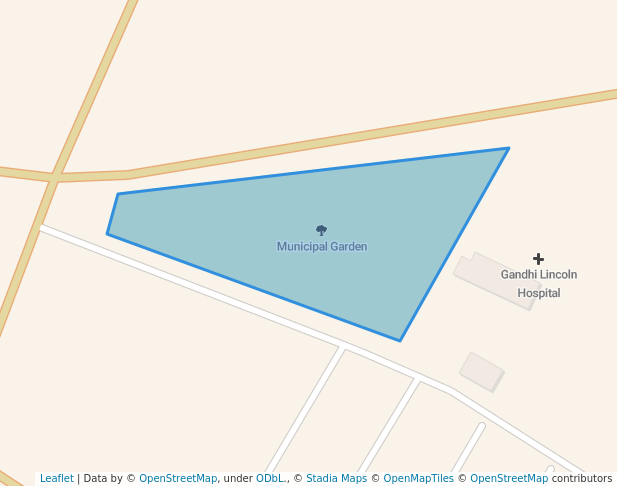 Municipal Garden in Deesa | Map and Routes