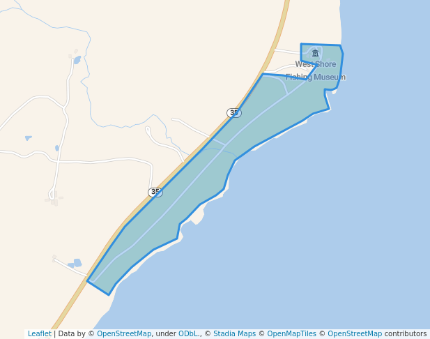 walking in Bailey County Park map in Menominee