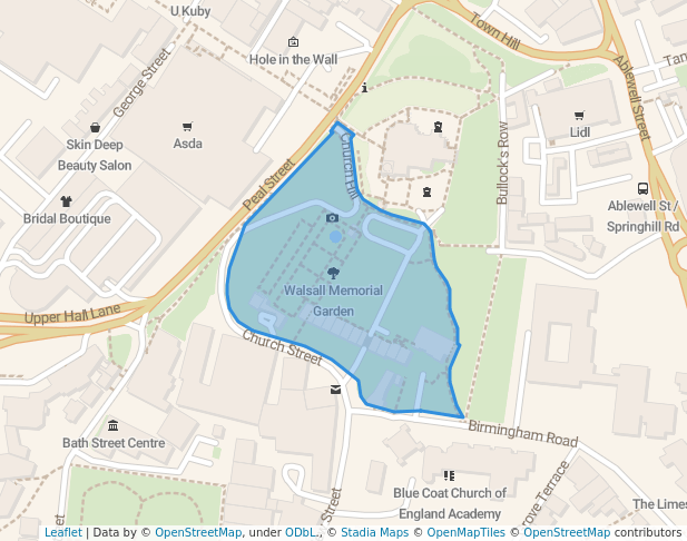 Walsall Memorial Garden