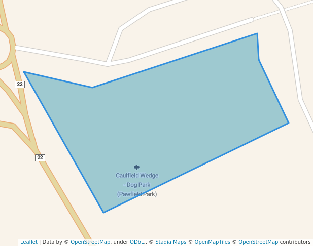 Caulfield Wedge - Dog Park (Pawfield Park)