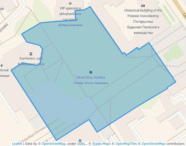 Сквер Элизы Ожешко