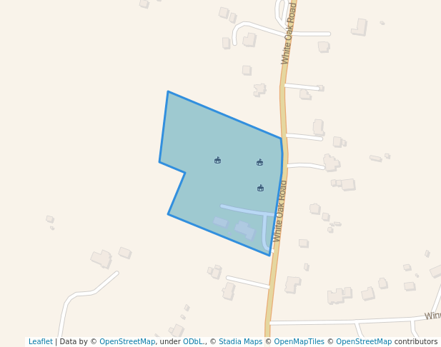 walking in Elko Recreation Area map in Sandston