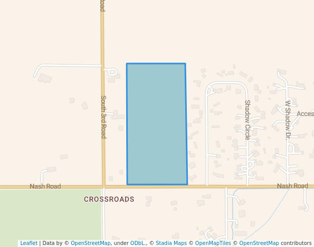 walking in Nash Park map in Bozeman