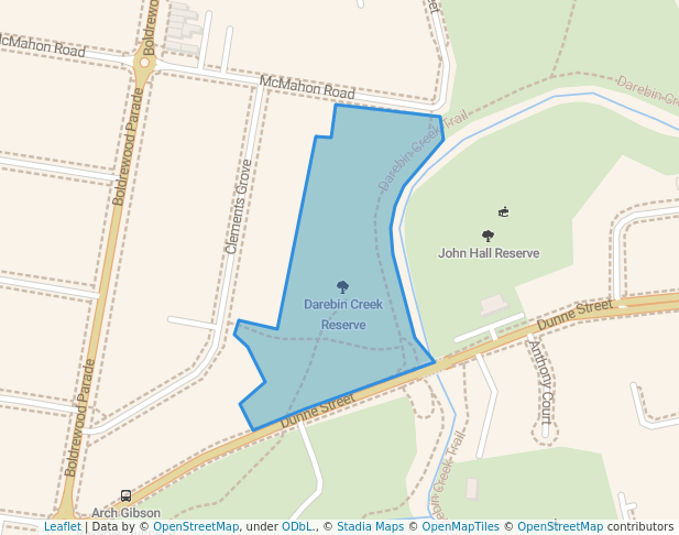 Darebin Creek Reserve