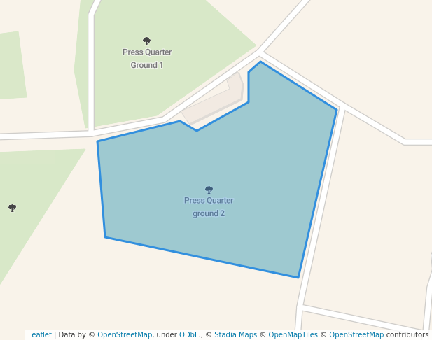 walking in Press Quarter ground 2 map in Howrah