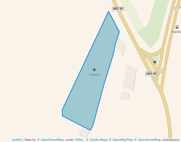 walking in herami map in Tasquillo