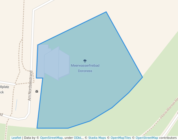 Meerwasserfreibad Doroness