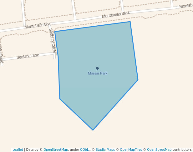 walking in Marsar Park map in Two Rocks