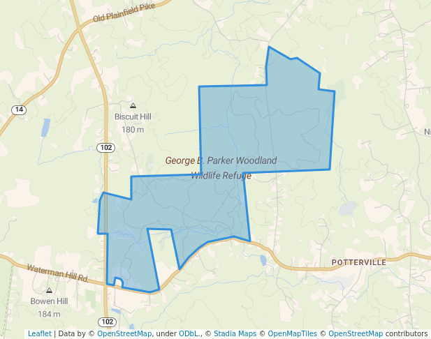 George B Parker Woodland