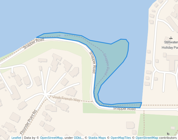 walking in Duck Creek Reserve map in Stillwater