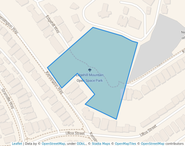 Edgehill Mountain Open Space Park