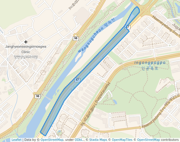 금곡 왕숙천 공원