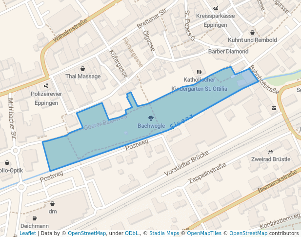 Gartenschau Eppingen – Areal "Bachwegle"