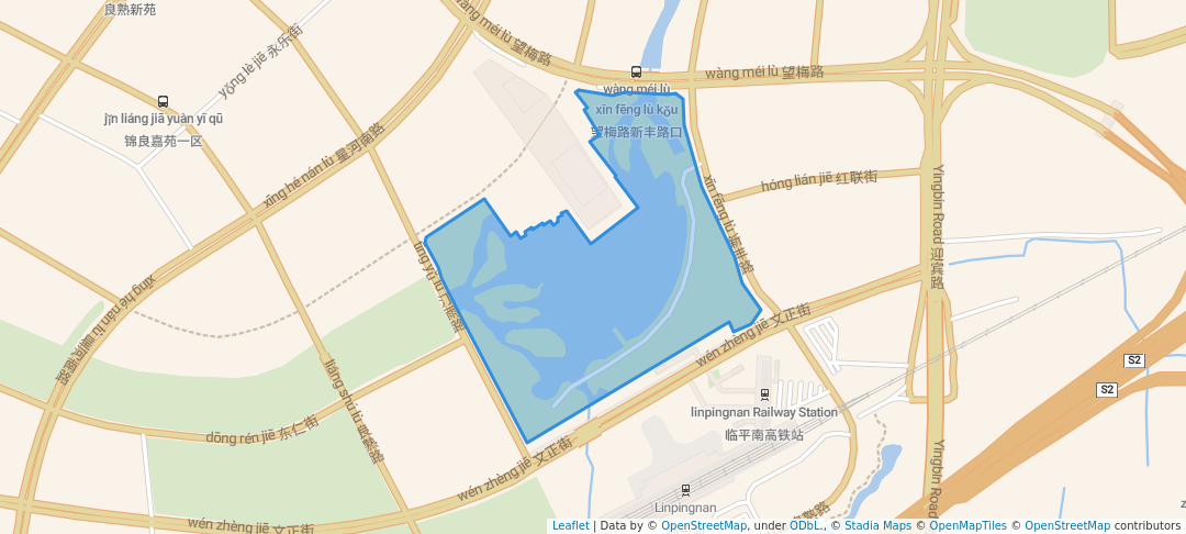 walking in 东湖公园 map in Hang Zhou Shi