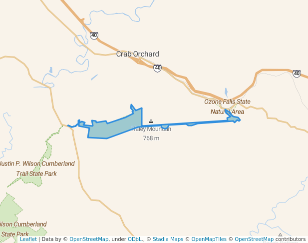 Justin P. Wilson Cumberland Trail State Park