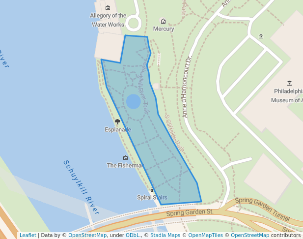 South Garden, Fairmount Water Works