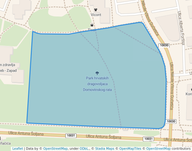 Park hrvatskih dragovoljaca Domovinskog rata