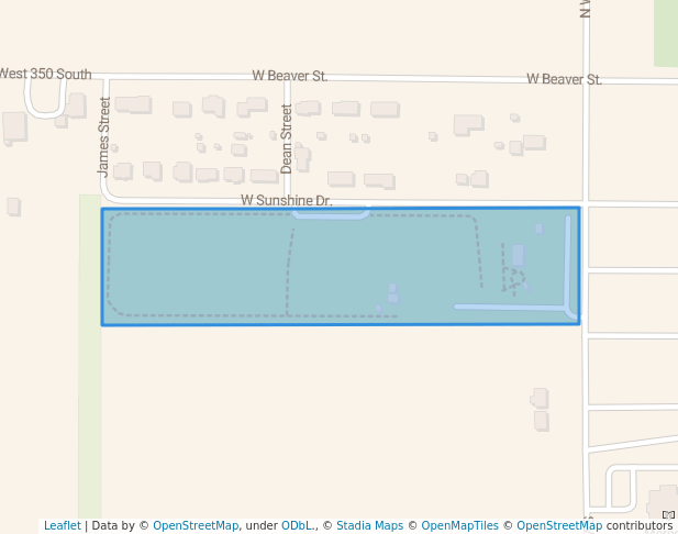 walking in Sam Rice Park map in Morocco