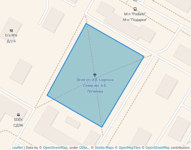 Сквер им. А.Б. Логинова