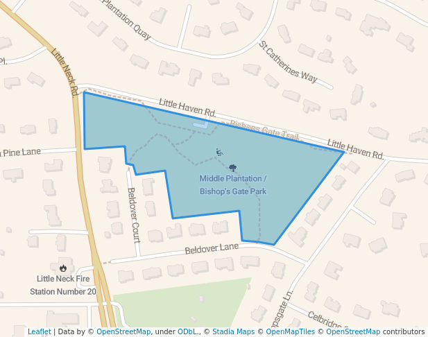 Middle Plantation / Bishop's Gate Park