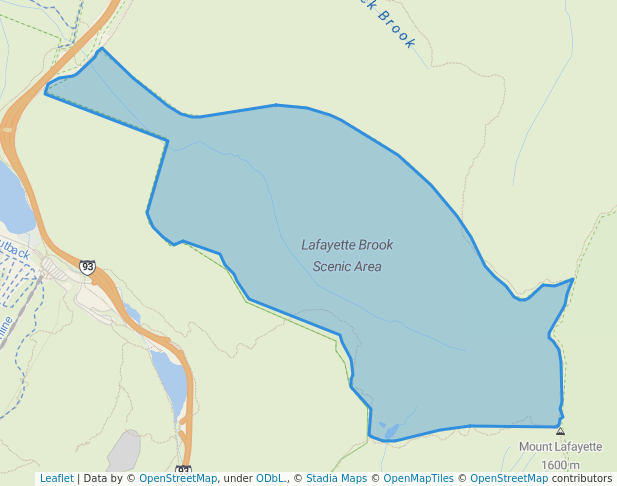 Lafayette Brook Scenic Area