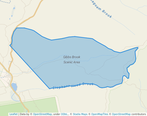 Gibbs Brook Scenic Area