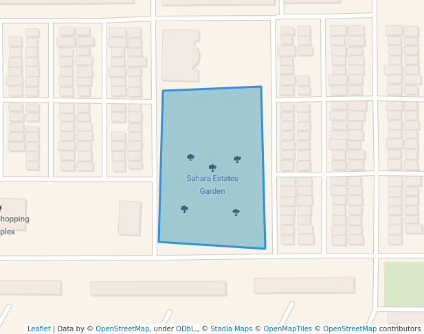 Sahara Estates Garden