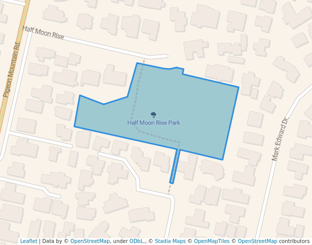 Half Moon Rise Park in Auckland | Map and Routes