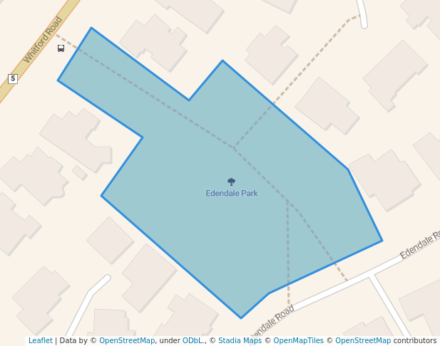 Edendale Park in Auckland | Map and Routes